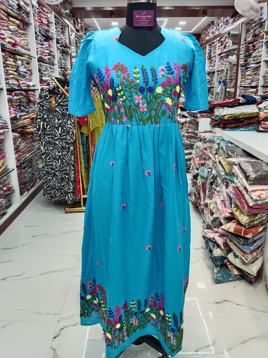 Crochet Maxi Skyblue - CRMX02