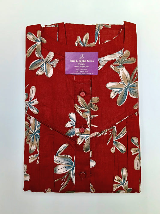 Premium Spun Cotton Nighty