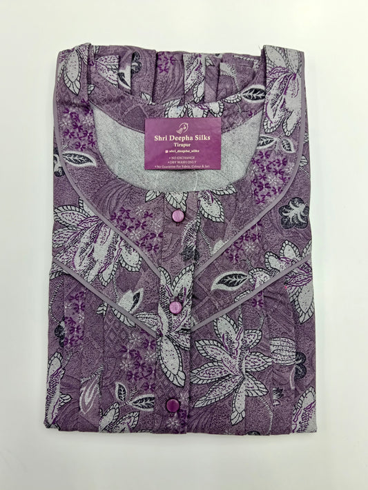 Premium Spun Cotton Nighty
