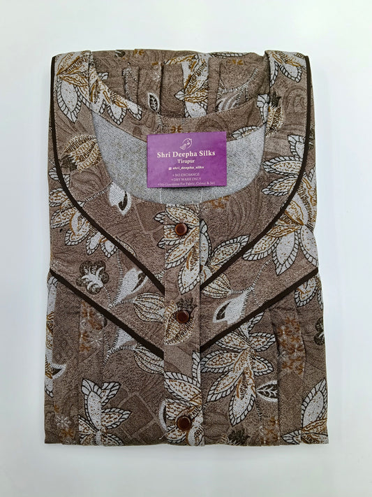Premium Spun Cotton Nighty - PQNT22