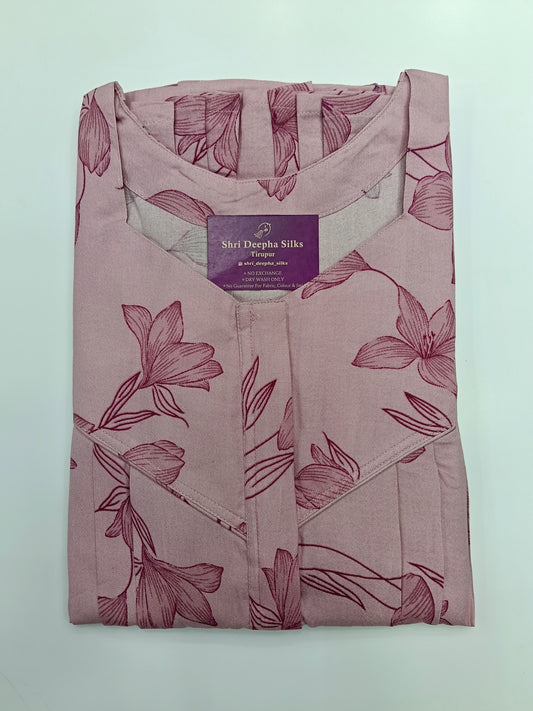 Premium Spun Cotton Nighty