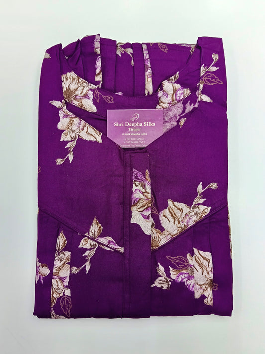 Premium Spun Cotton Nighty