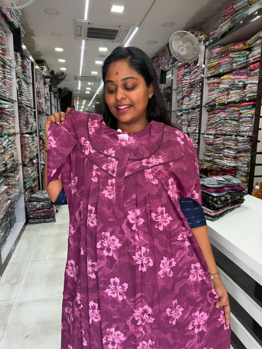 Premium Spun Cotton Nighty