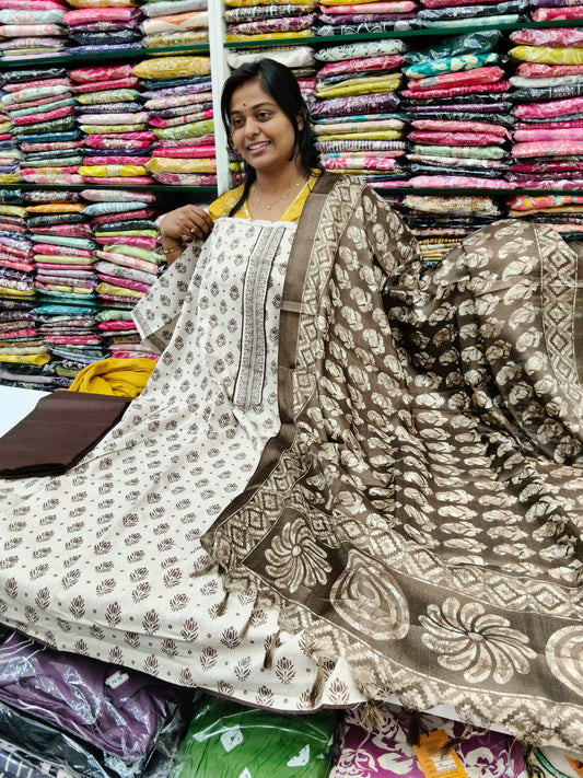 Unstitched Salwar Material