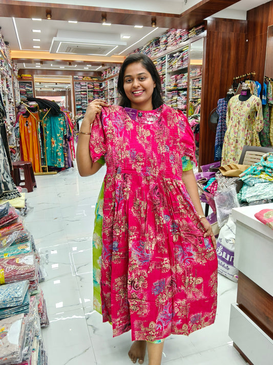 Smoky Midi Rani Pink - SM28