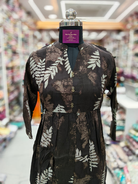 Spun Cotton Dark Chocolate Feeding Midi - FM19