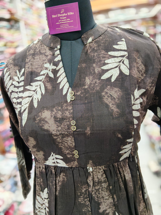 Spun Cotton Dark Chocolate Feeding Midi - FM19