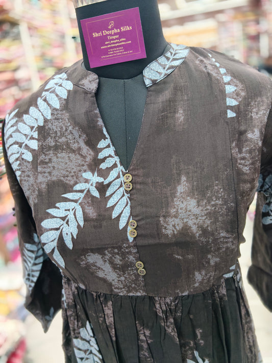 Spun Cotton Dark Chocolate Feeding Midi - FM24