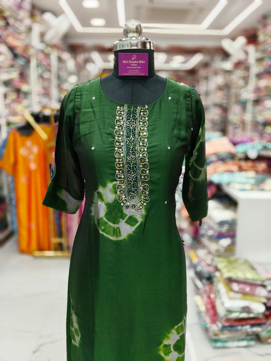 Premium Silk Kurti - PSK04