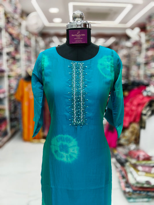 Premium Silk Kurti - PSK05