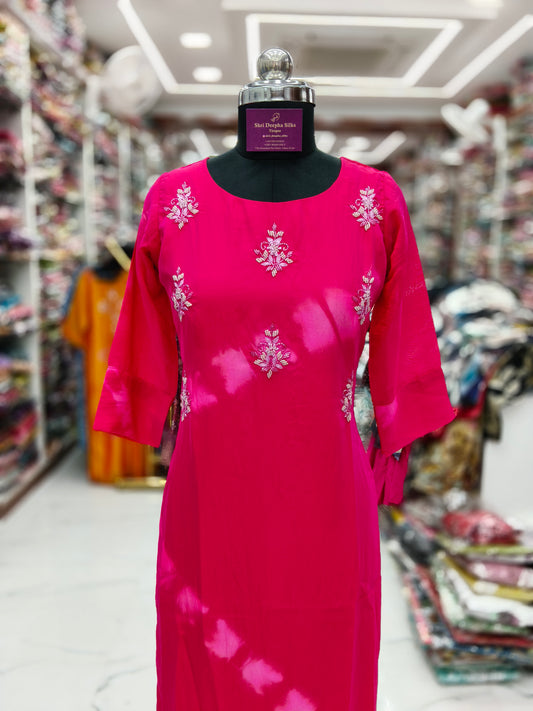Premium Silk Kurti - PSK06