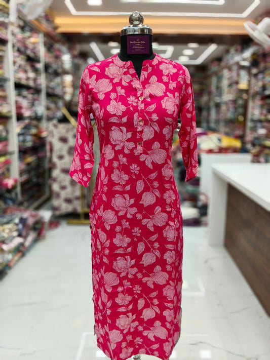 Spun Cotton Budget Kurti - NBK