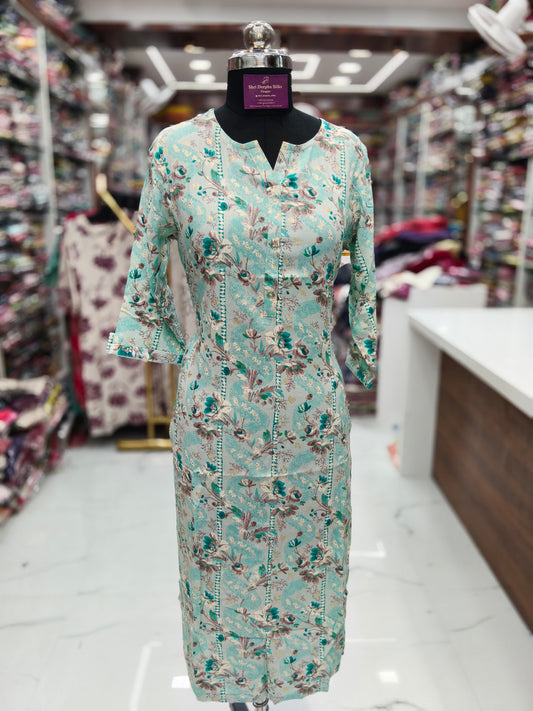 Spun Cotton Budget Kurti - NBK