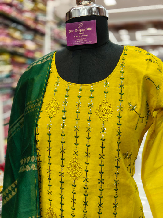 Premium Party Wear 3 Pcs Salwar Set - PSS