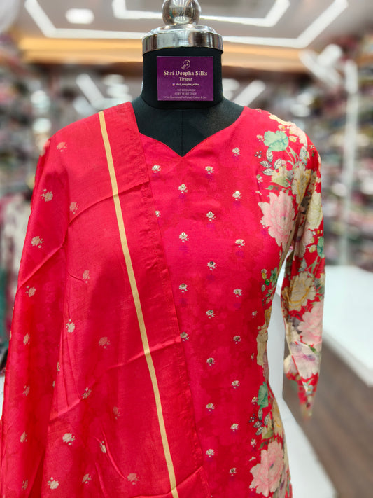 Budget Party Wear 3 Pcs Salwar Set