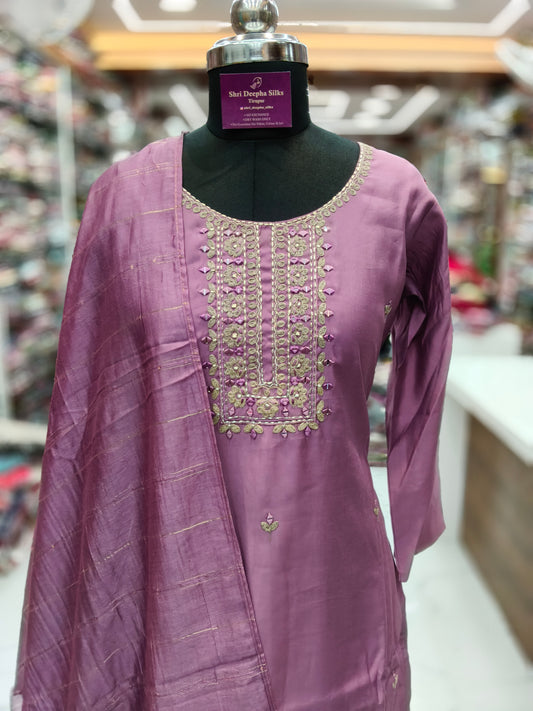 Premium Party Wear 3 Pcs Salwar Set - PSS