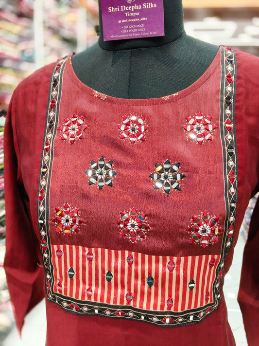 Budget Party Wear 3 Pcs Salwar Set