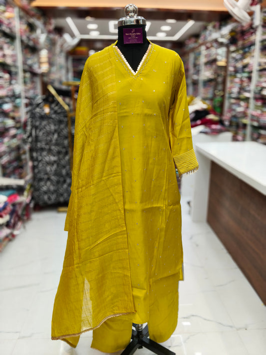 Premium Party Wear 3 Pcs Salwar Set -PSS