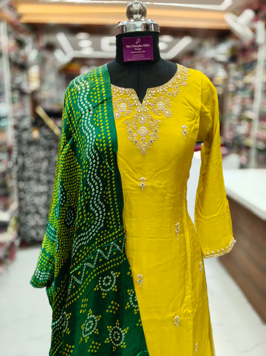 Premium Party Wear 3 Pcs Salwar Set -PSS