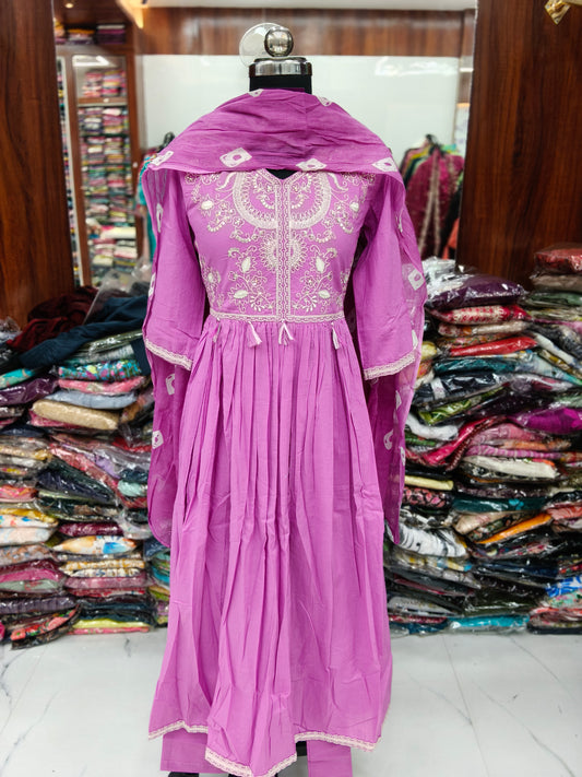 Budget Party Wear 3 Pcs Salwar Set