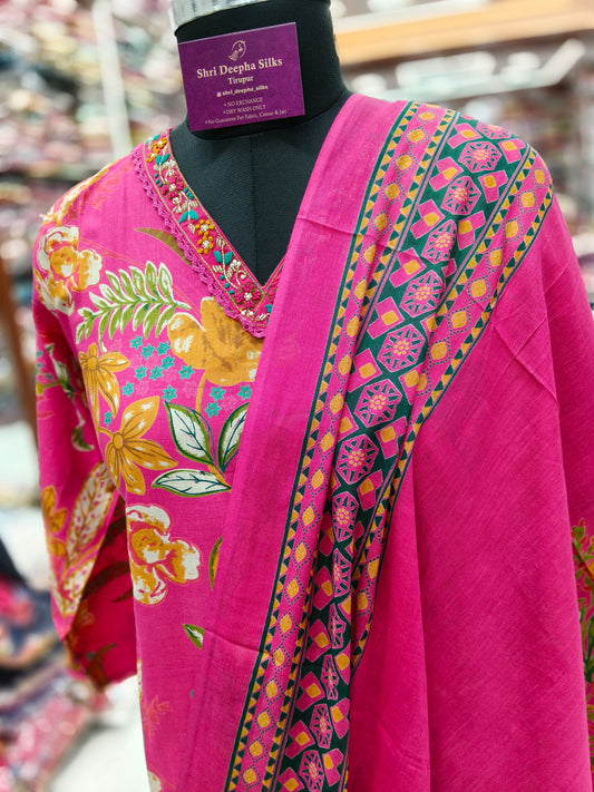 Premium Party Wear 3 Pcs Salwar Set - BSS