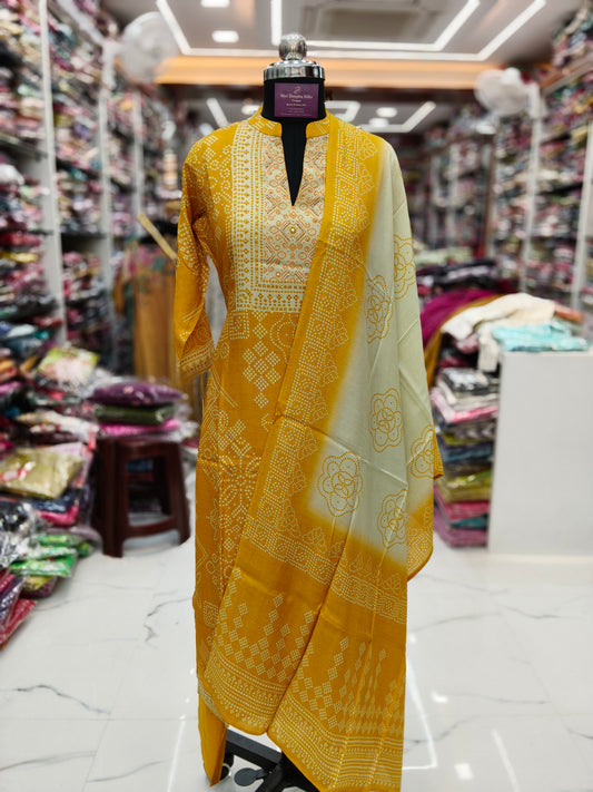 Premium Party Wear 3 Pcs Salwar Set - PSS