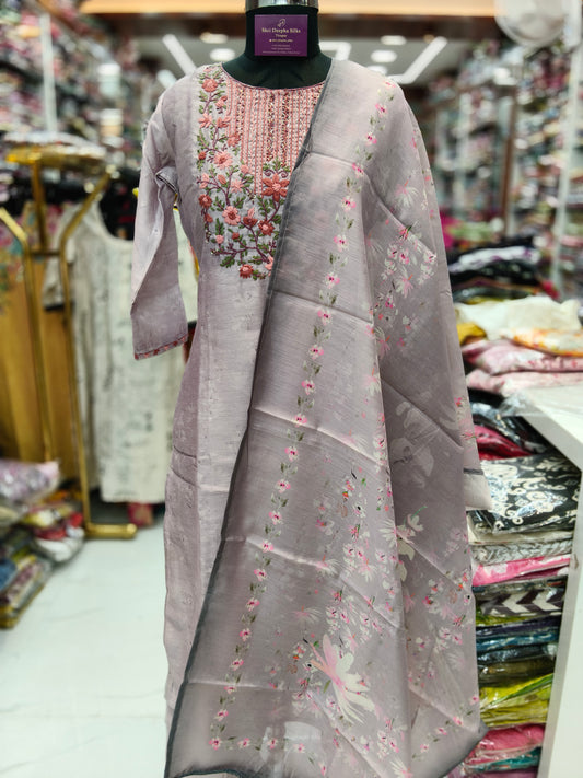 Premium Party Wear 3 Pcs Salwar Set - PSS