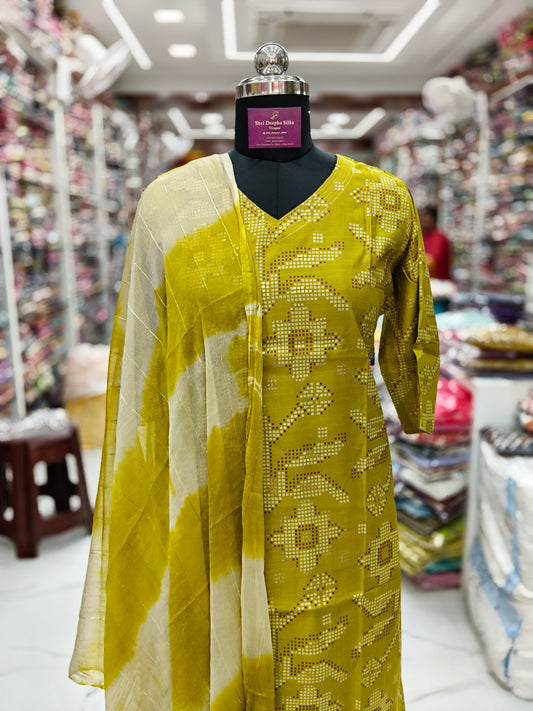 Office Wear Vatican Silk 3 Pcs Salwar Set - CSS10