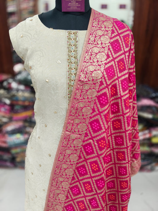 Premium Party Wear 3 Pcs Salwar Set - PPSS11