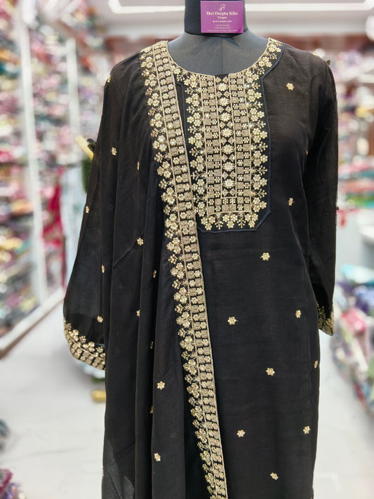 Premium Party Wear 3 Pcs Salwar Set - PPSS39