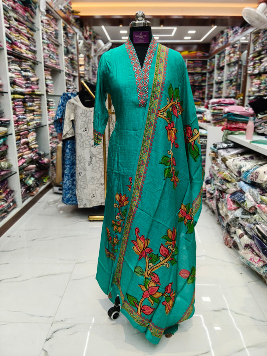 Premium Party Wear 3 Pcs Salwar Set - PPSS41