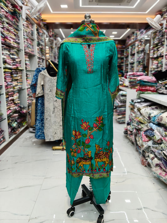 Premium Party Wear 3 Pcs Salwar Set - PPSS41