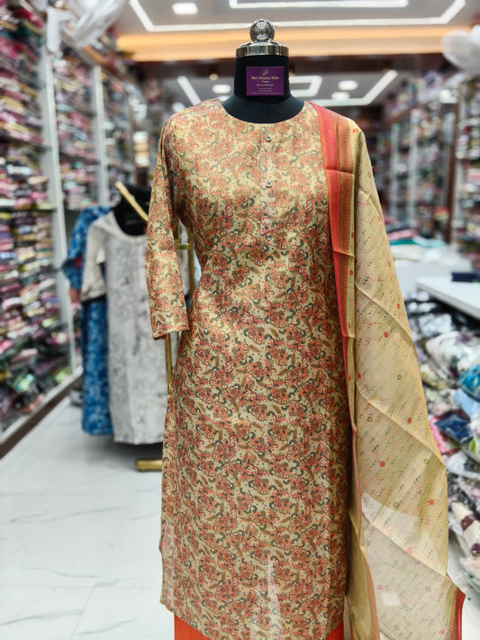 Premium Party Wear 3 Pcs Salwar Set - PPSS44