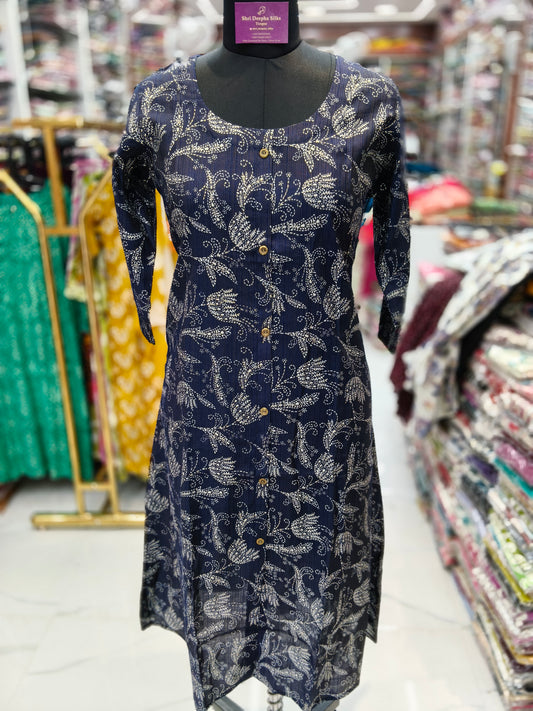 Vatican Silk Aline Kurti - ALKT04