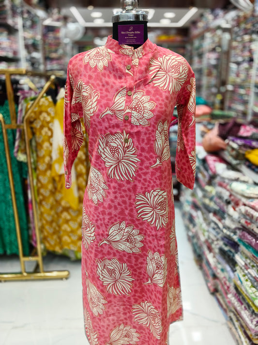 Vatican Silk Aline Kurti - ALKT11