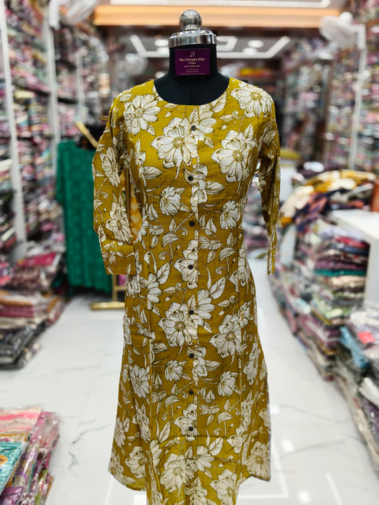 Vatican Silk Aline Kurti - ALKT25
