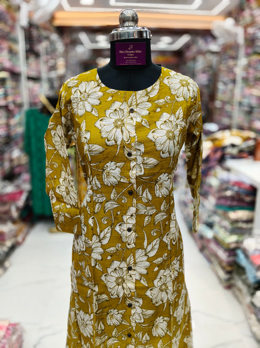 Vatican Silk Aline Kurti - ALKT25