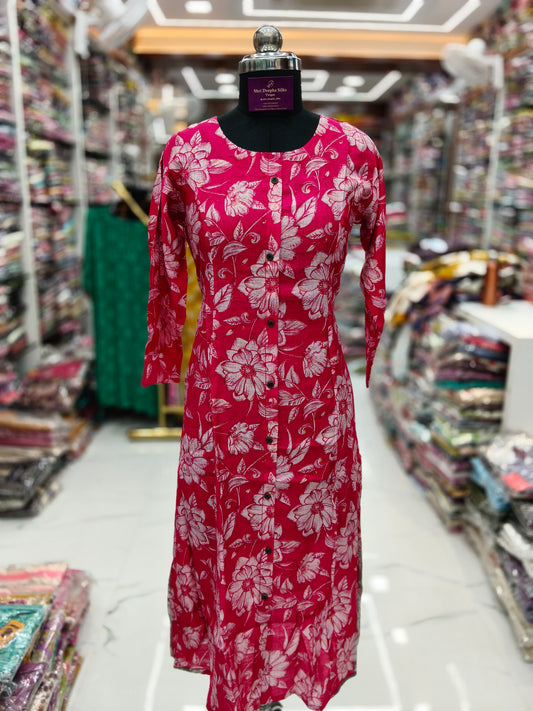 Vatican Silk Aline Kurti - ALKT27