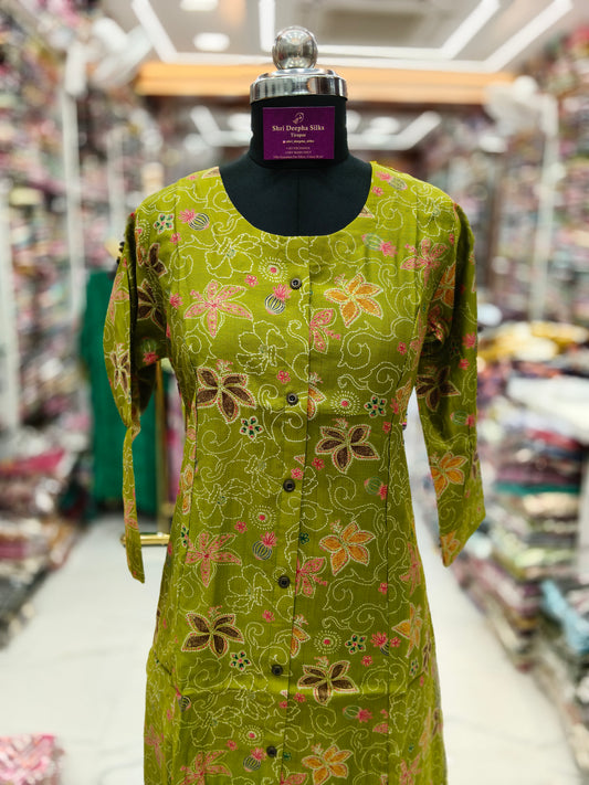 Vatican Silk Aline Kurti - ALKT47