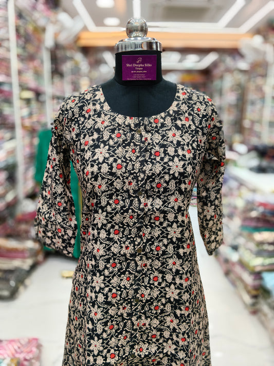 Vatican Silk Aline Kurti - ALKT49
