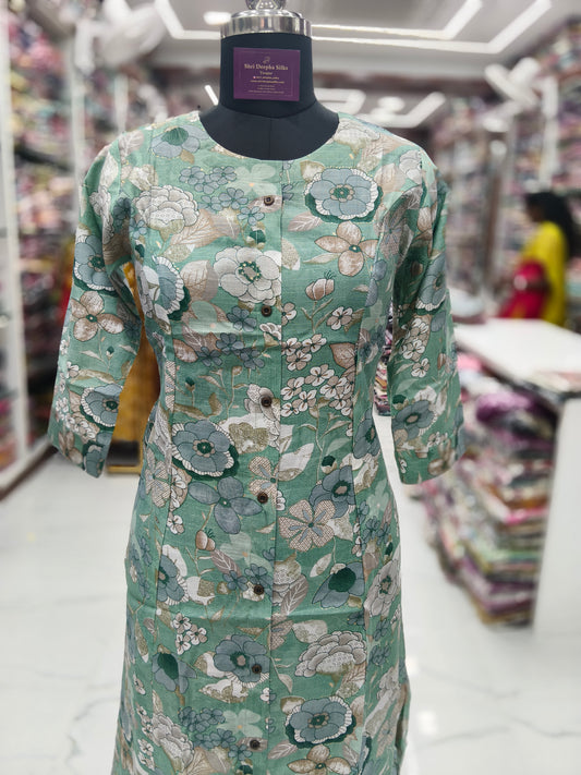 Vatican Silk Aline Kurti - ALKT59