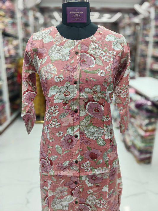 Vatican Silk Aline Kurti - ALKT58