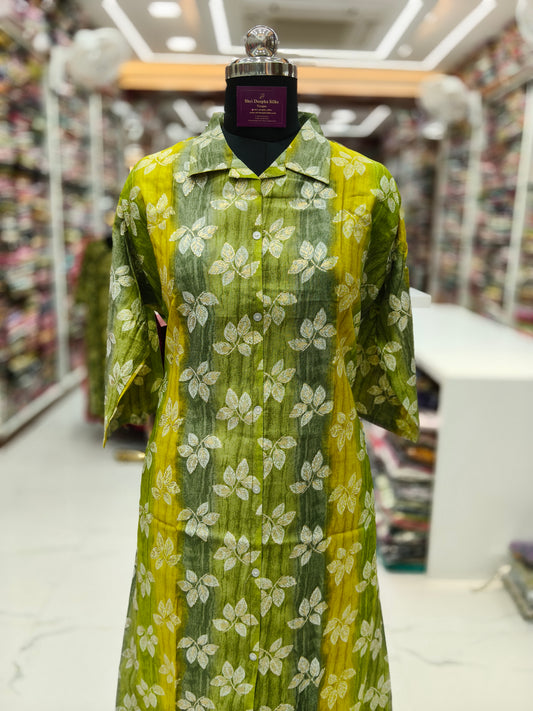 Aline Collar Neck Vatican Silk Co Ord Set - ACCS18