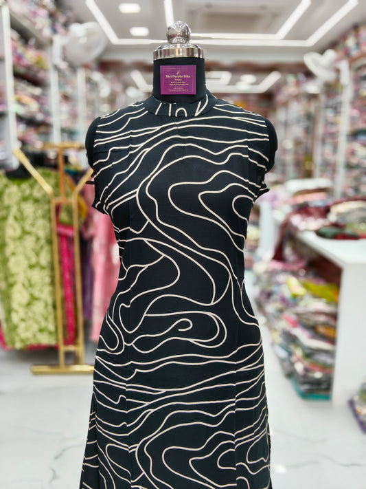 Aline Halter Neck Spun Cotton Co Ord Set - AHCS13