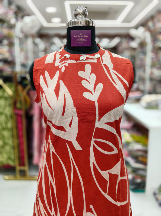 Aline Halter Neck Spun Cotton Co Ord Set - AHCS28