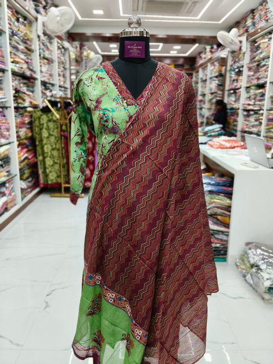 Casual Wear Pure Cotton 3 Pcs Salwar Set - CWSS34