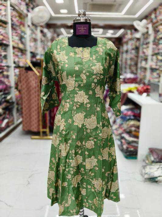 Vatican Silk Aline Kurti - ALKT78