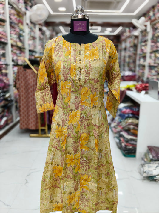 Vatican Silk Aline Kurti - ALKT79