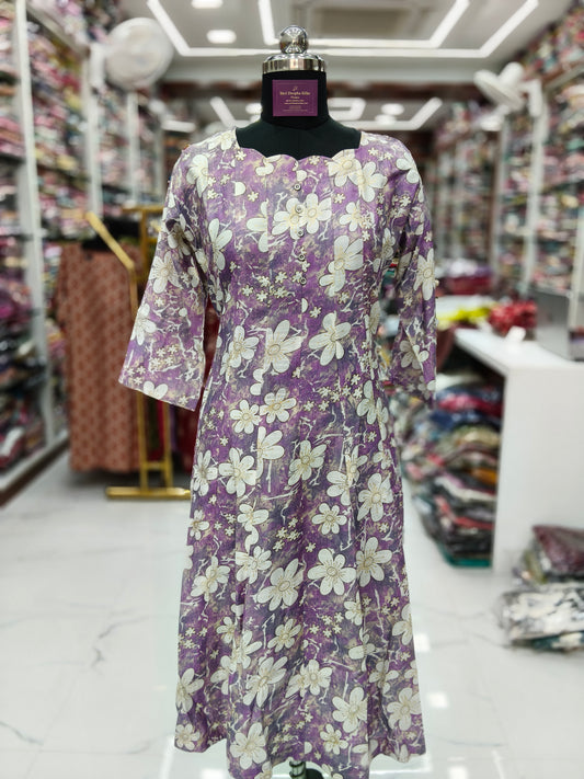 Vatican Silk Aline Kurti - ALKT83