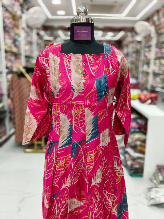 Vatican Silk Aline Kurti - ALKT87